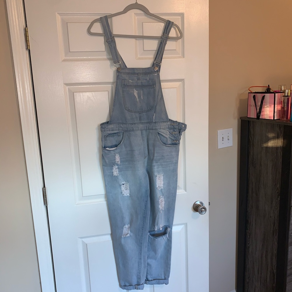 Denim Overalls